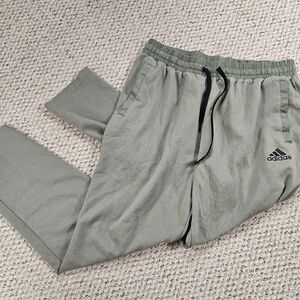 Adidas Lightweight Sweat Pants Track Joggers Olive Green Men’s Size XL